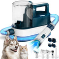 5 IN 1 Pet Grooming Vacuum, DOMIPET 2.5L Dog Grooming Vacuum with 9 Attachment & Dog Clippers Tools for Dogs Cats