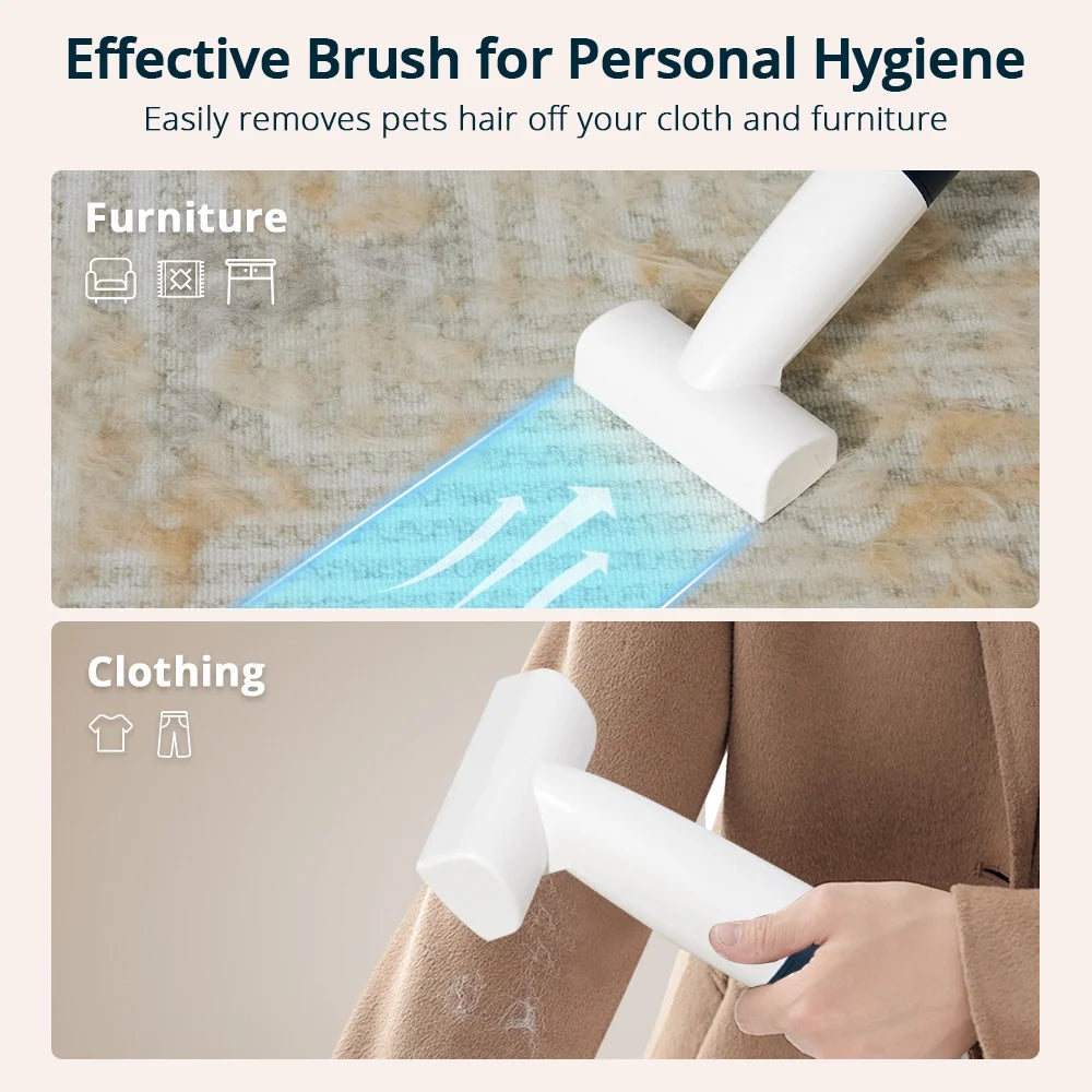 5 IN 1 Pet Grooming Vacuum, DOMIPET 2.5L Dog Grooming Vacuum with 9 Attachment & Dog Clippers Tools for Dogs Cats